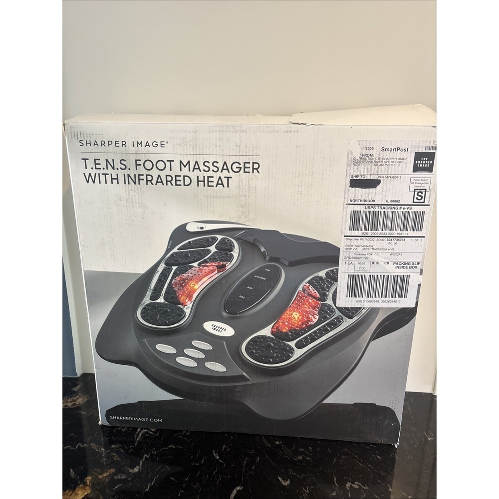 Sharper Image T.E.N.S. Foot Massager with Infrared Heat
